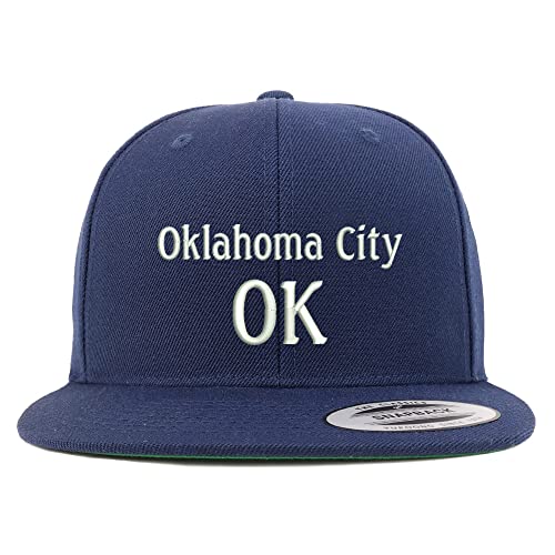 Trendy Apparel Shop Oklahoma City OK Embroidered Flatbill Snapback