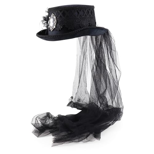 Trendy Apparel Shop Steampunk Halloween Retro Costume Decorative Hat