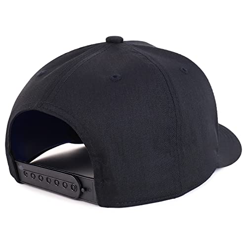 Trendy Apparel Shop Girl Dad Embroidered 5 Panel High Profile Structured Snapback Cap