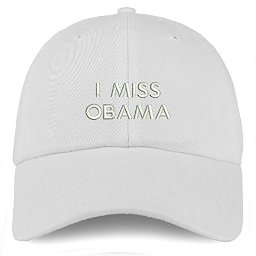 Trendy Apparel Shop Youth I Miss Obama Unstructured Cotton Baseball Cap