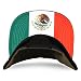 Trendy Apparel Shop Mexico Guadalupe Embroidered Flat Bill Snapback Cap
