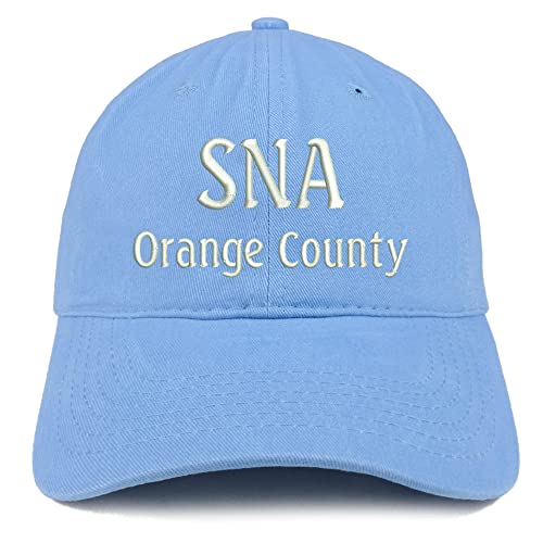Trendy Apparel Shop SNA Orange County Low Profile Soft Cotton Baseball Cap