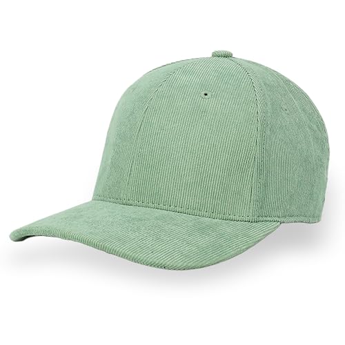 Trendy Apparel Shop Polyester Corduroy Structured Baseball Cap Dad Hat