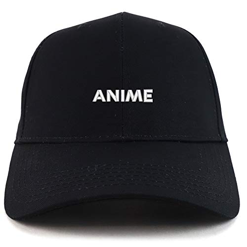 Trendy Apparel Shop Anime Embroidered Sturctured Baseball Cap