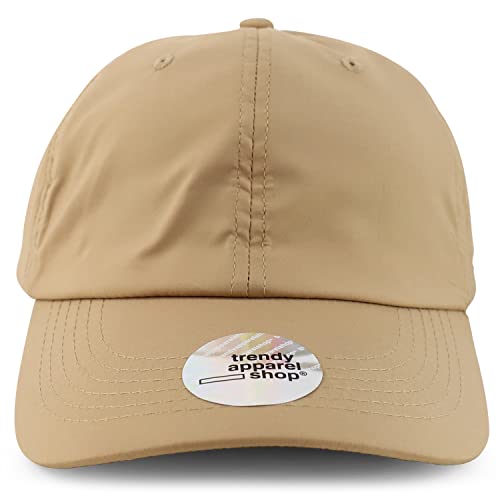 Trendy Apparel Shop Oversized XXL Unstructured Athletic Sweat Proof Sports Performance Cap