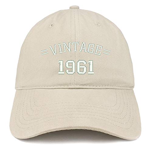 Trendy Apparel Shop Vintage 1961 60th Birthday Baseball Cap