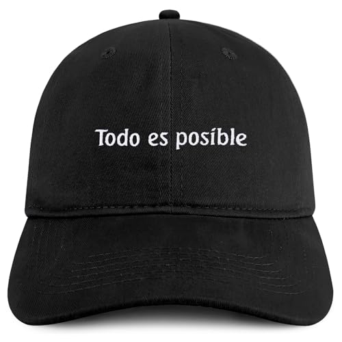 Trendy Apparel Shop Todo ES posible Embroidered Cotton Low Profile Dad Hat