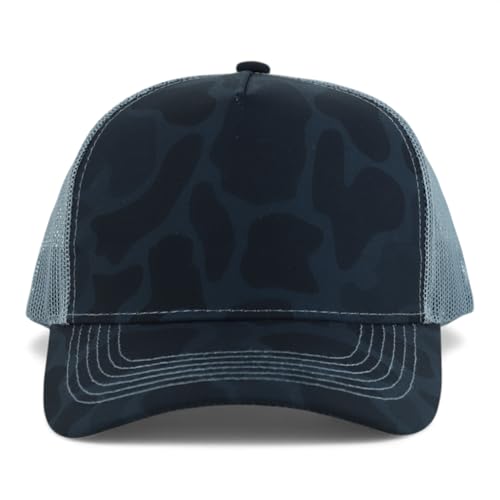 Trendy Apparel Shop 5 Panel Structured Crown Curved Bill Trucker Cap