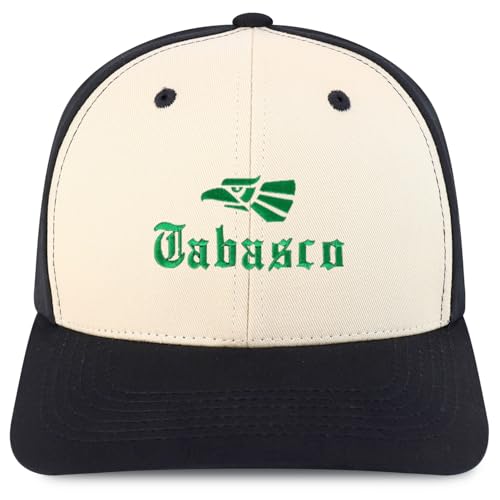 Trendy Apparel Shop Tabasco Mexico State Embroidered 6 Panel Snapback Baseball Cap