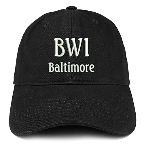 Trendy Apparel Shop BWI Baltimore Low Profile Soft Cotton Baseball Cap