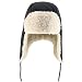 Trendy Apprel Shop Warm Winter Fur Ear Flaps Sherpa Lined Trooper Hat