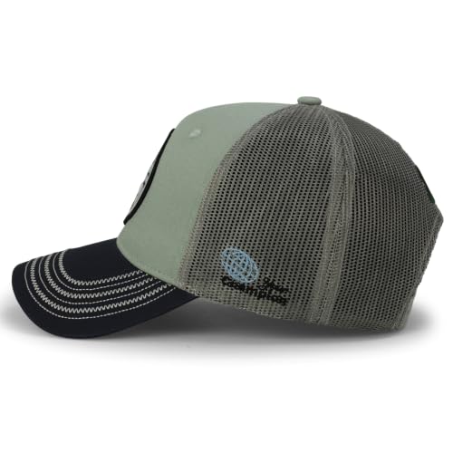 Trendy Apparel Shop Champion Embroidered Snapback Trucker Cap
