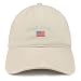 Trendy Apparel Shop Massachusetts USA Flag Low Profile Soft Cotton Baseball Cap