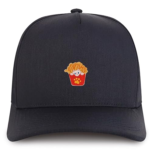 Trendy Apparel Shop Chips Embroidered Patch Structured 5 Panel Pro Style Baseball Cap