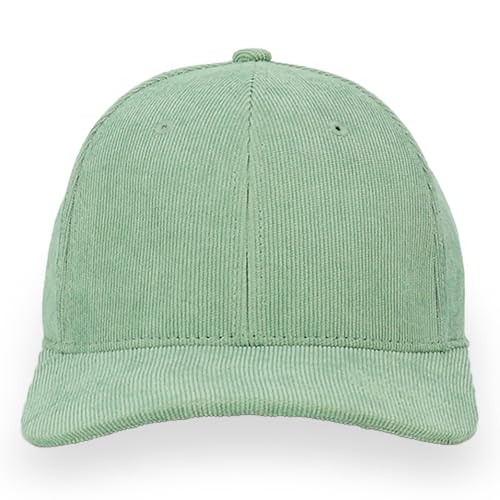 Trendy Apparel Shop Polyester Corduroy Structured Baseball Cap Dad Hat