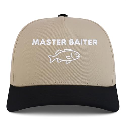Trendy Apparel Shop Master Baiter Embroidered 5 Panel Structured Baseball Cap