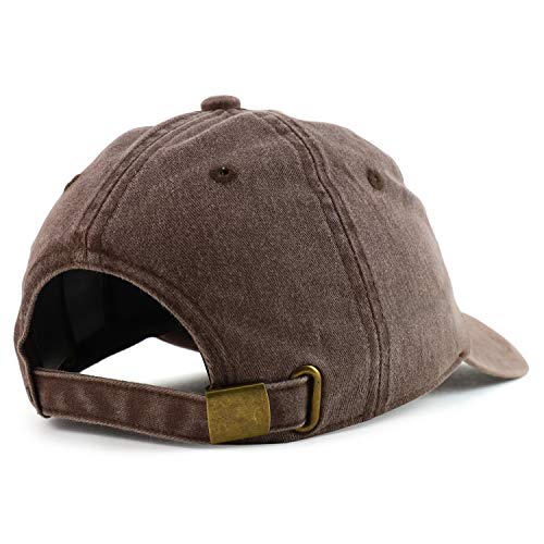 Trendy Apparel Shop Maui Hawaii with Palm Tree Embroidered Unstructured Baseball Cap