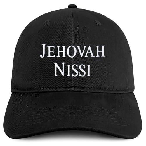 Trendy Apparel Shop Jehovah Nissi Embroidered Soft Cotton Baseball Cap