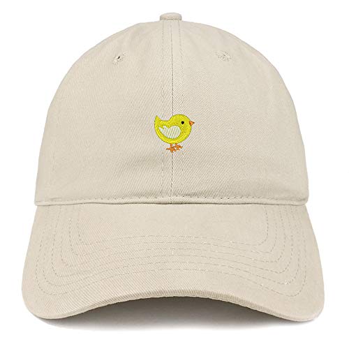 Trendy Apparel Shop Chick Embroidered Soft Crown 100% Brushed Cotton Cap