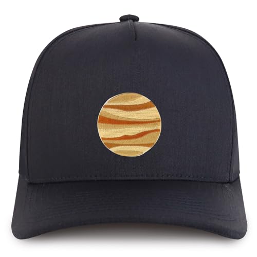 Trendy Apparel Shop Jupiter Embroidered Patch Structured 5 Panel Pro Style Baseball Cap