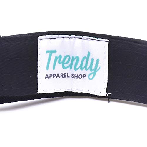 Trendy Apparel Shop Infant Size Adjustable Summer Visor Cap