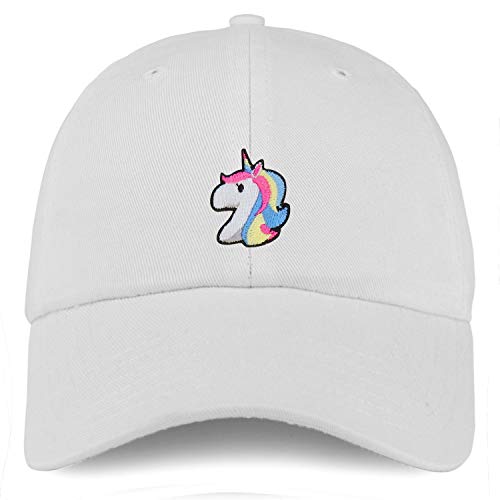 Trendy Apparel Shop Unicorn Patch Youth Small Fit Unstructured Cotton Baseball Cap