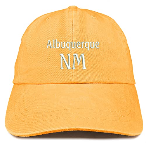Trendy Apparel Shop Albuquerque NM Embroidered Pigment Dyed Washed Baseball Cap
