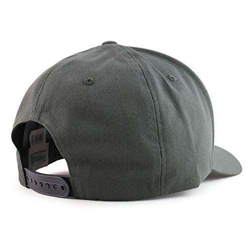 Trendy Apparel Shop Orca Killer Whale Embroidered Oversized 5 Panel XXL Baseball Cap