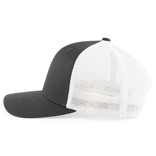 Trendy Apparel Shop Structured 6 Panel Stretchy Mesh Snapback Cap