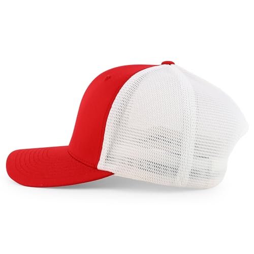 Trendy Apparel Shop Structured 6 Panel Stretchy Mesh Snapback Cap