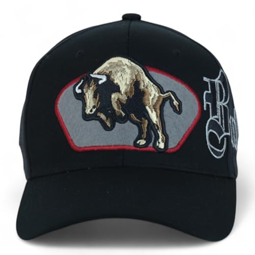 Trendy Apparel Shop Rodeo Design Embroidered Mesh Back Baseball Cap