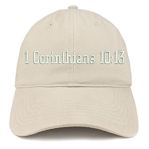 Trendy Apparel Shop 1 Corinthians 10:13 Low Profile Soft Cotton Baseball Cap