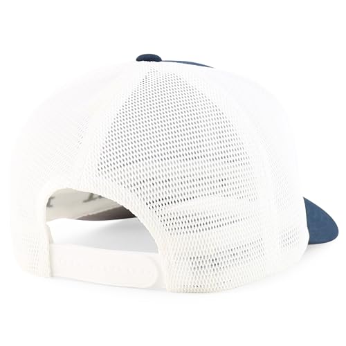 Trendy Apparel Shop Structured 6 Panel Stretchy Mesh Snapback Cap