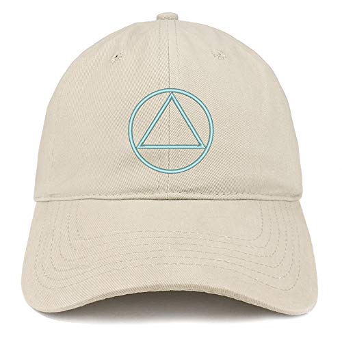 Trendy Apparel Shop Alcoholics Anonymous Soft Crown 100% Brushed Cotton Cap