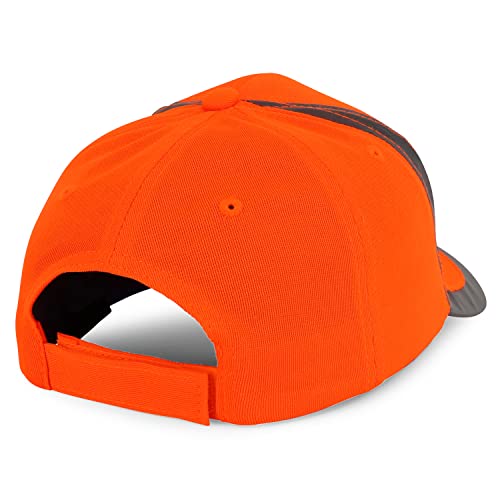 Trendy Apparel Shop High Visibility Reflective Accent Safety Baseball Cap