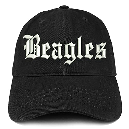 Trendy Apparel Shop Old English Beagles Low Profile Soft Cotton Baseball Cap