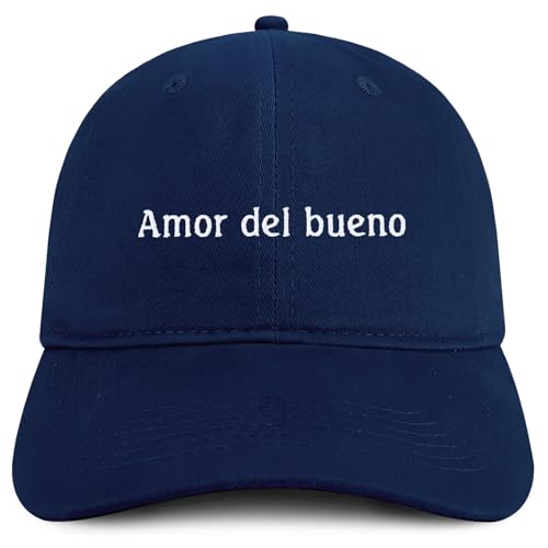 Trendy Apparel Shop Amor del Bueno Embroidered Cotton Low Profile Dad Hat