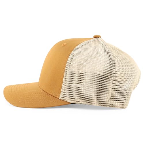 Trendy Apparel Shop Structured 6 Panel Stretchy Mesh Snapback Cap