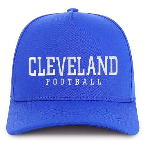 Trendy Apparel Shop Cleverland Embroidered 5 Panel Structured Baseball Cap