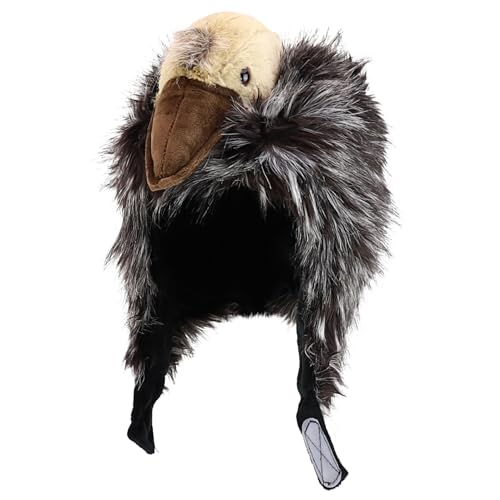 Trendy Apparel Shop Youth Size Kid's Animal Design Trapper Hat with Ear Flaps