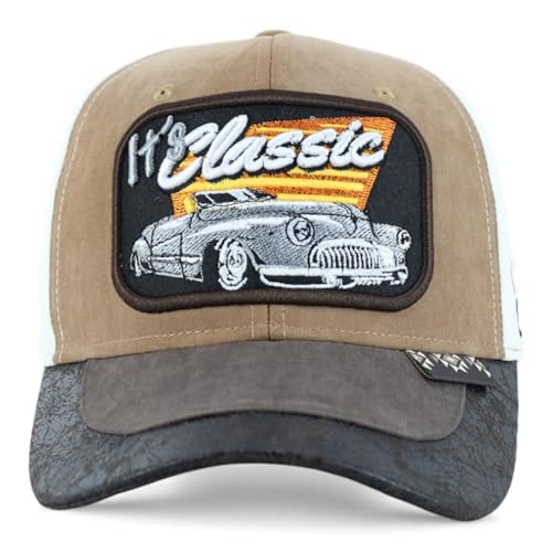 Trendy Apparel Shop Classic Car Embroidered Mesh Back Baseball Cap