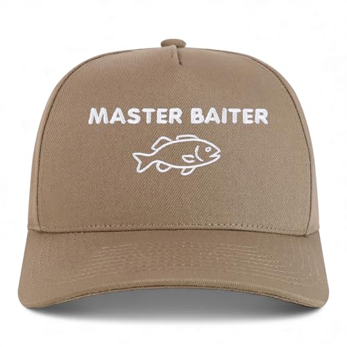 Trendy Apparel Shop Master Baiter Embroidered 5 Panel Structured Baseball Cap