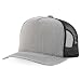 Trendy Apparel Shop 5 Panel Structured Trucker Cap with Mexico Flag Design Undervisor