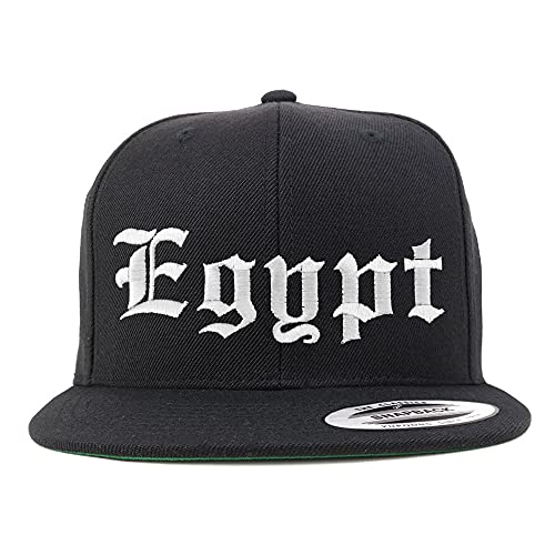 Trendy Apparel Shop Egypt Old English Embroidered Flatbill Snapback
