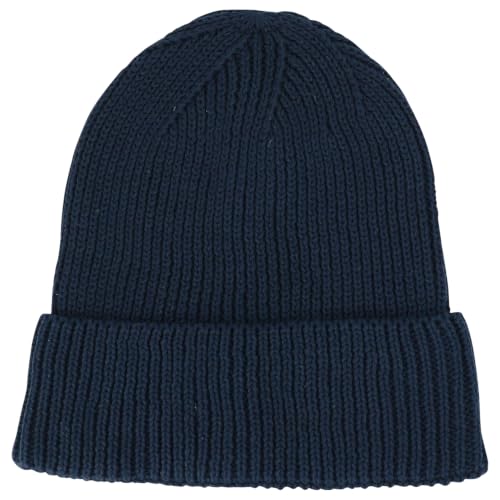 Trendy Apparel Shop Stretchy Cotton Knitted Cuff Beanie Hat