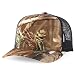 Trendy Apparel Shop 5 Panel Structured Crown Curved Bill Trucker Cap