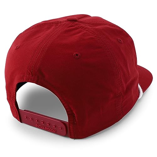 Trendy Apparel Shop UPF 50 Unstructured 5 Panel Flatbill Golf Snapback Cap