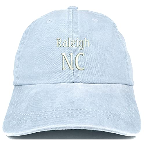 Trendy Apparel Shop Raleigh NC Embroidered Pigment Dyed Washed Baseball Cap