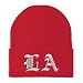 Trendy Apparel Shop Louisiana LA Old English Embroidered Long Cuff Beanie