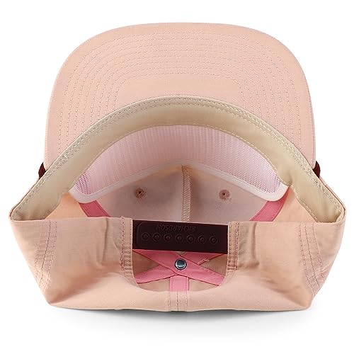 Trendy Apparel Shop UPF 50 Unstructured 5 Panel Flatbill Golf Snapback Cap